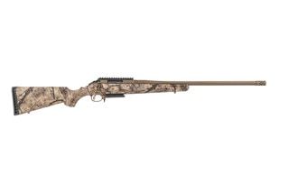 Ruger American 6.5 Creedmoor bolt action rifle with Go wild camo stock